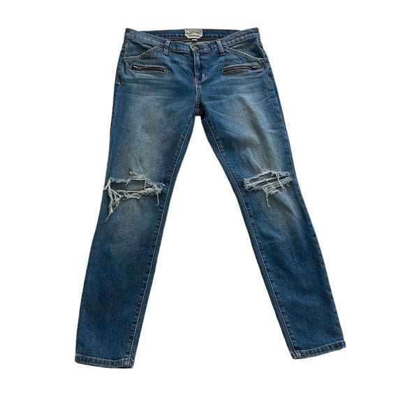 Current/Elliott Stiletto Biker Jeans - Size 28 - Picture 2 of 13